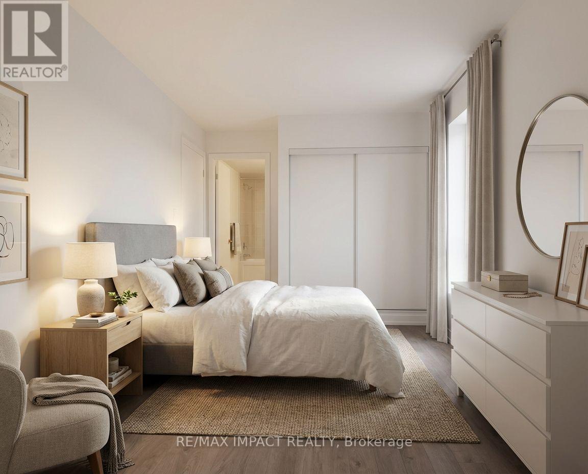 204 - 1555 Kingston Road, Pickering (Town Centre), ON - Indoor Photo Showing Bedroom