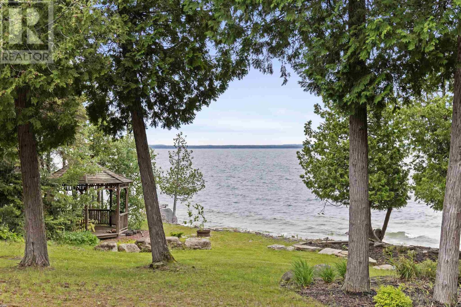 3804 Hamilton Dr, Hilton Beach, ON - Outdoor With Body Of Water With View