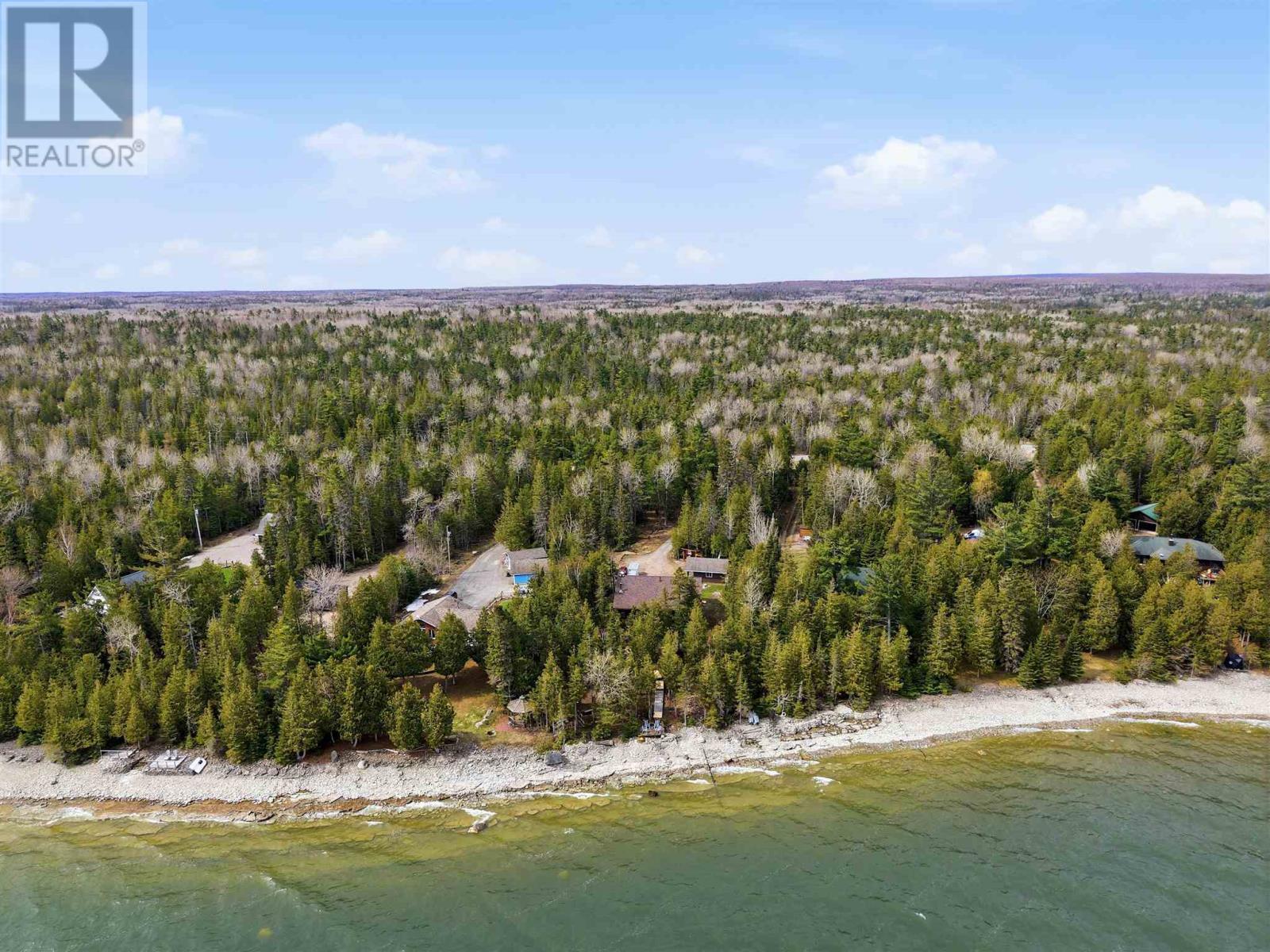 3804 Hamilton Dr, Hilton Beach, ON - Outdoor With Body Of Water With View