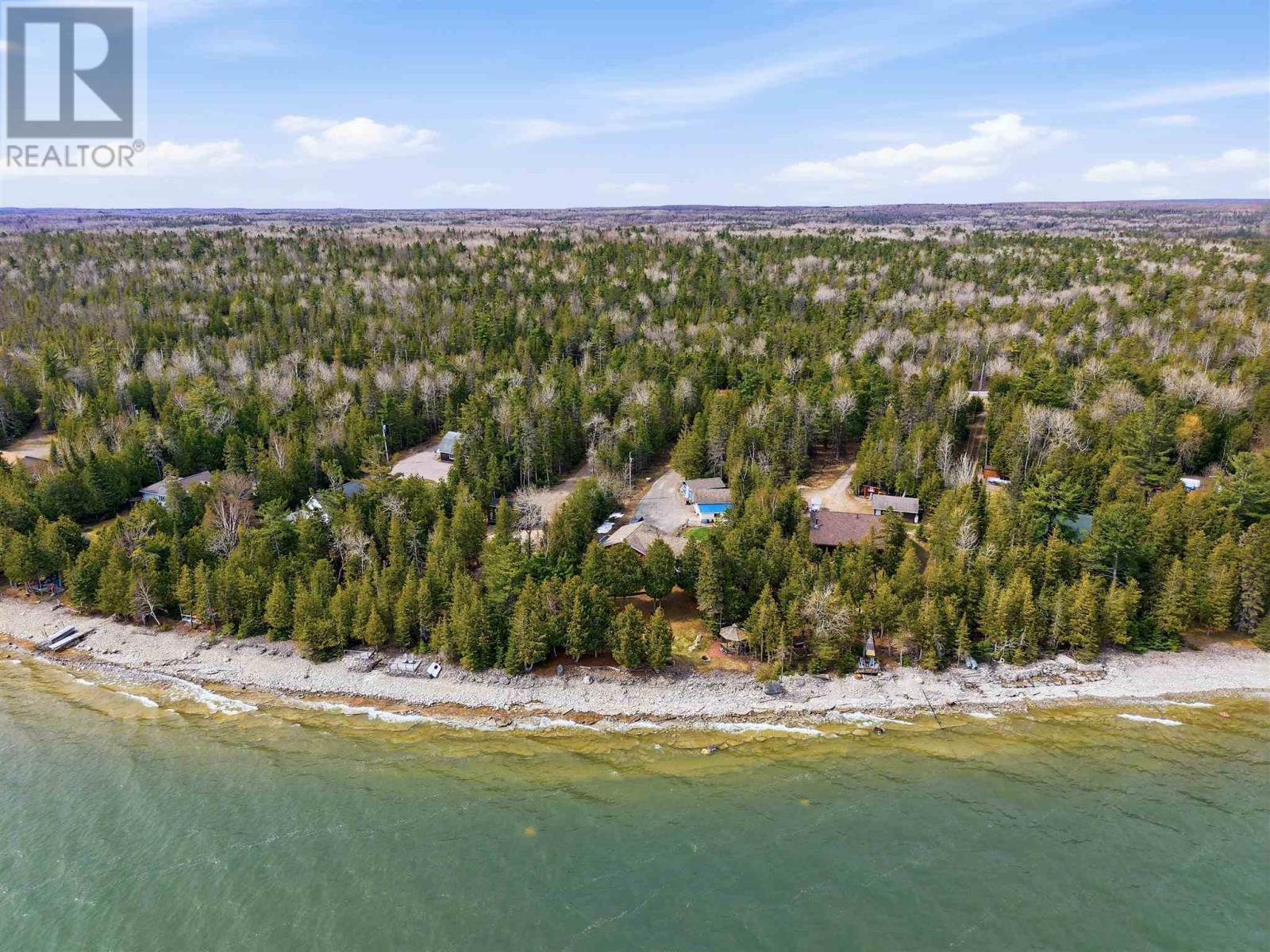 3804 Hamilton Dr, Hilton Beach, ON - Outdoor With Body Of Water With View