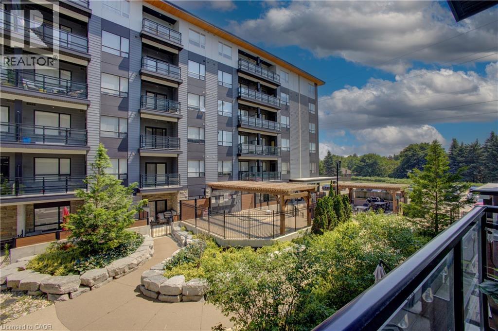 243 Northfield Drive E Unit# 208, Waterloo, ON - Outdoor With Balcony