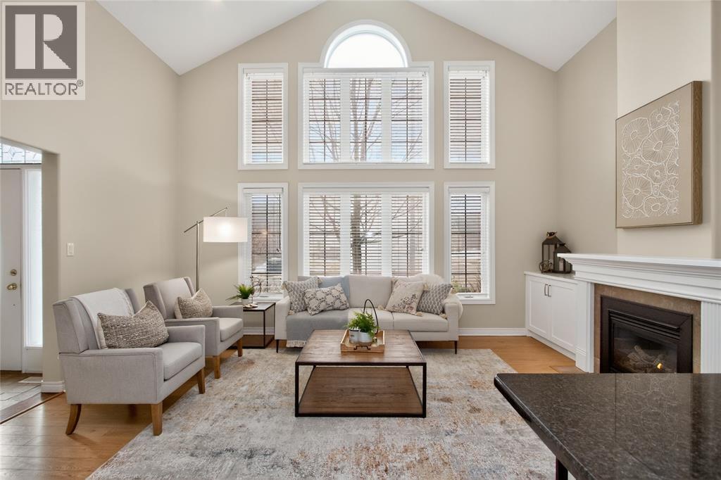 2016 Thelma Avenue, Sarnia, ON - Indoor Photo Showing Living Room With Fireplace