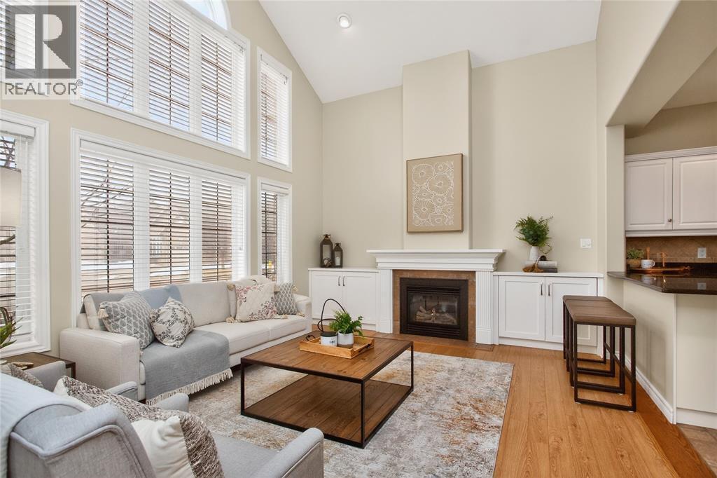 2016 Thelma Avenue, Sarnia, ON - Indoor Photo Showing Living Room With Fireplace