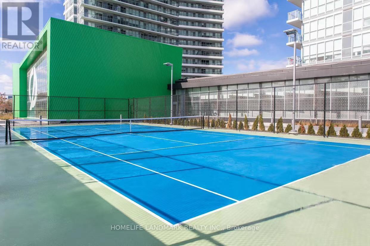 2011 - 117 Mcmahon Drive, Toronto, ON - Outdoor With In Ground Pool