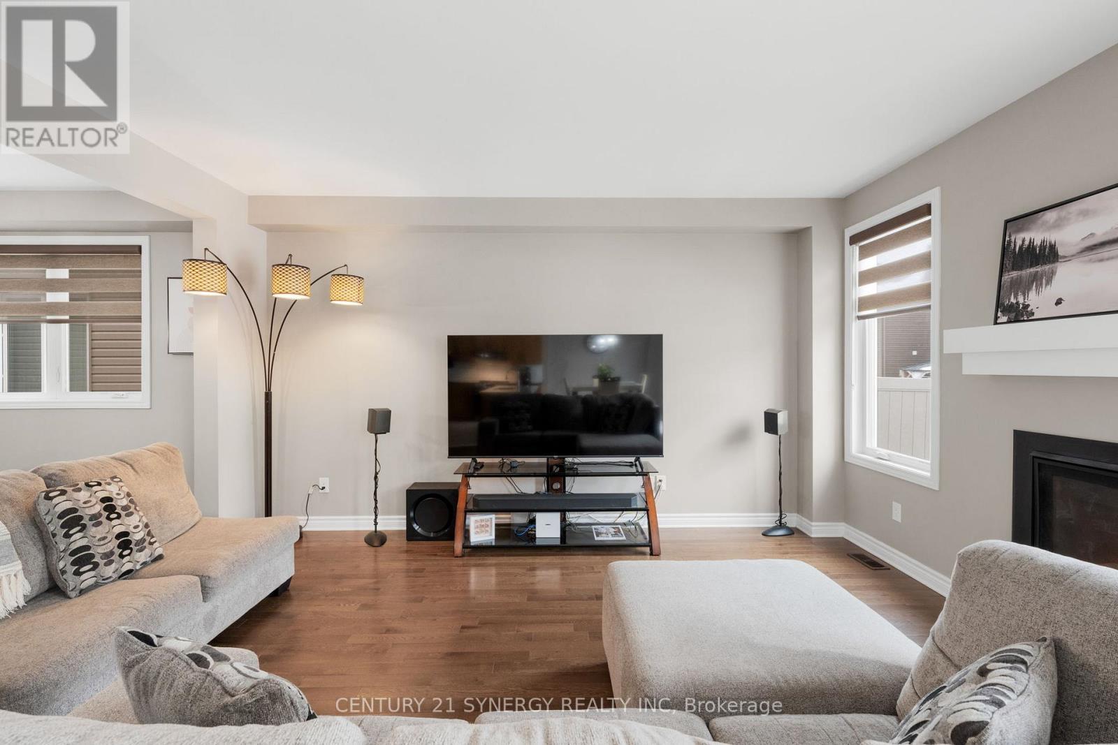 53 Boddington Street, Ottawa, ON - Indoor Photo Showing Living Room With Fireplace