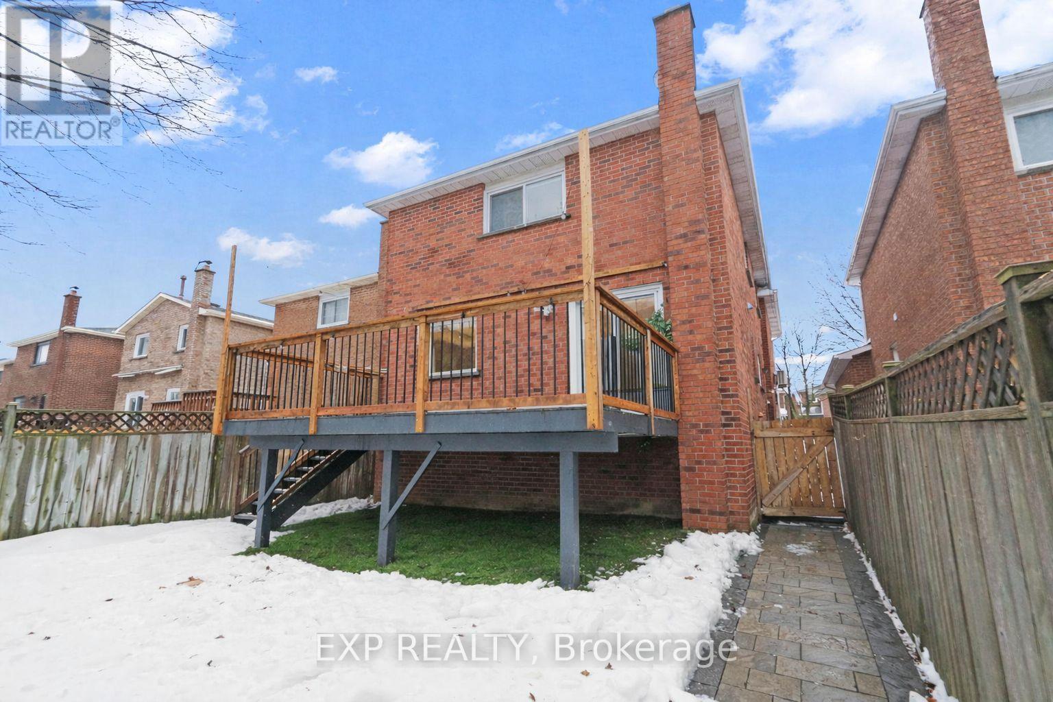 3005 Olympus Mews, Mississauga, ON - Outdoor With Deck Patio Veranda With Exterior