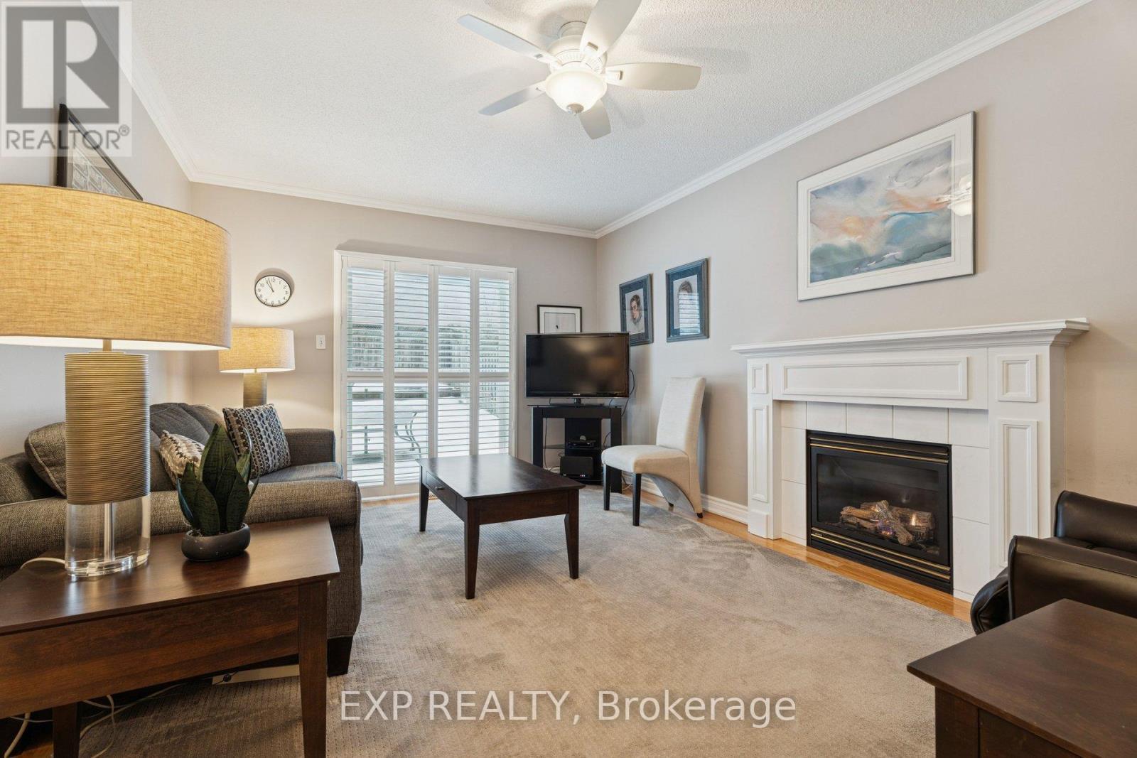 209 Nottingham Drive, Oakville, ON - Indoor Photo Showing Living Room With Fireplace