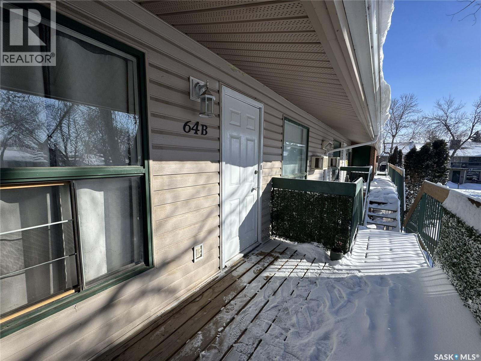 B 64 Nollet Avenue, Regina, SK - Outdoor With Exterior