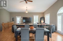 Multi Use Space with Extra Tall Vaulted Ceilings -