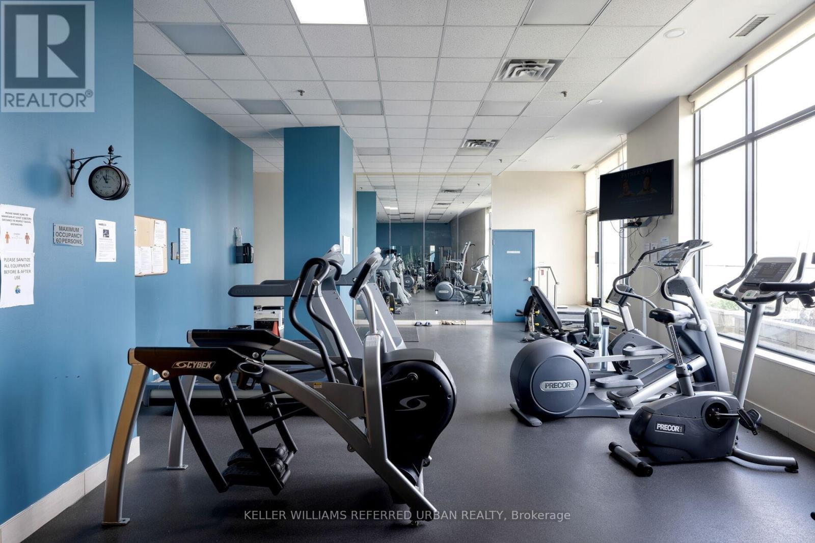 804 - 700 King Street, Toronto, ON - Indoor Photo Showing Gym Room