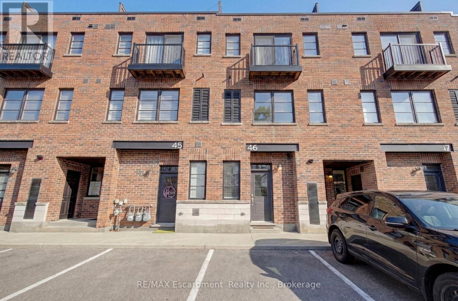 46 - 70 Plains Road W, Burlington (Lasalle), ON - Outdoor With Balcony With Facade