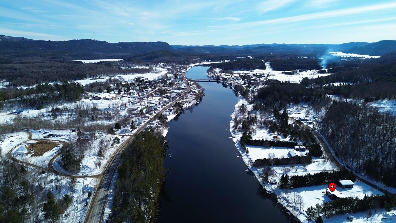 Overall view - 57 Ch. Du Poisson-Blanc, Notre-Dame-Du-Laus, QC - Outdoor With Body Of Water With View