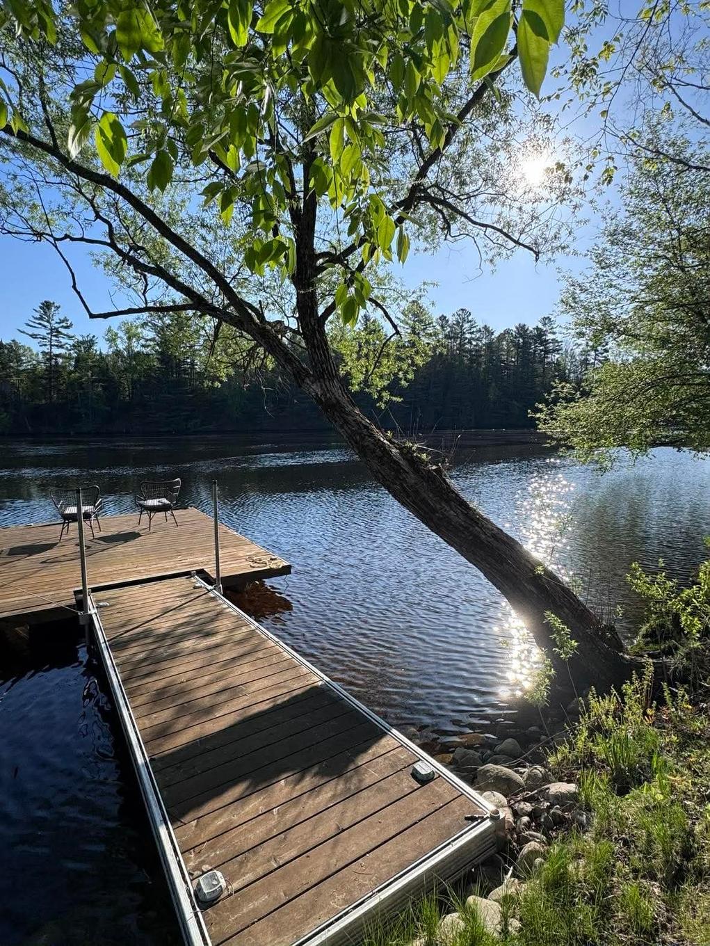 Water view - 57 Ch. Du Poisson-Blanc, Notre-Dame-Du-Laus, QC - Outdoor With Body Of Water With View