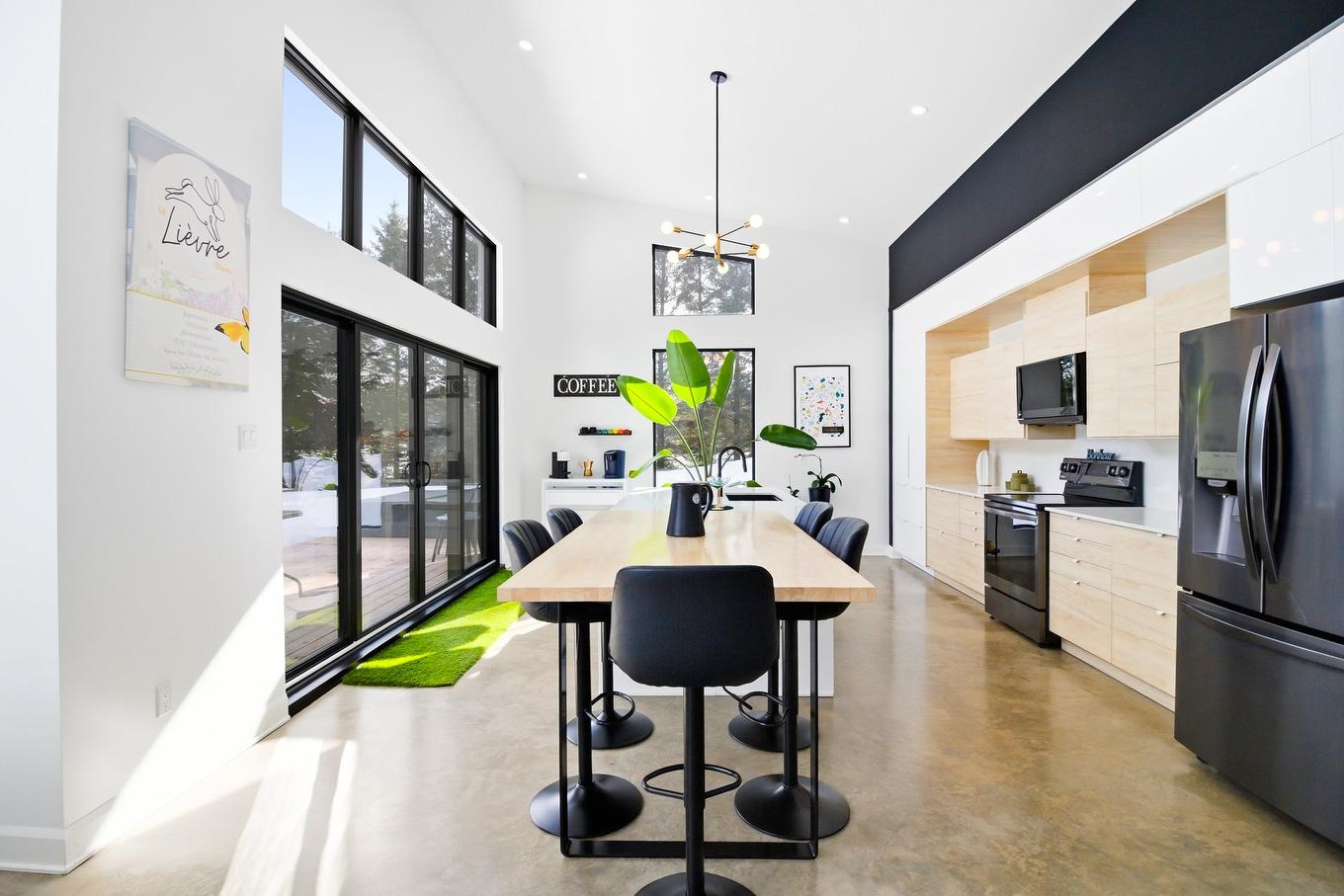 Kitchen - 57 Ch. Du Poisson-Blanc, Notre-Dame-Du-Laus, QC - Indoor Photo Showing Kitchen