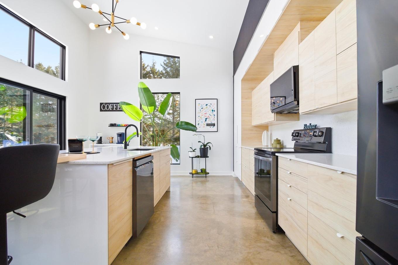 Kitchen - 57 Ch. Du Poisson-Blanc, Notre-Dame-Du-Laus, QC - Indoor Photo Showing Kitchen