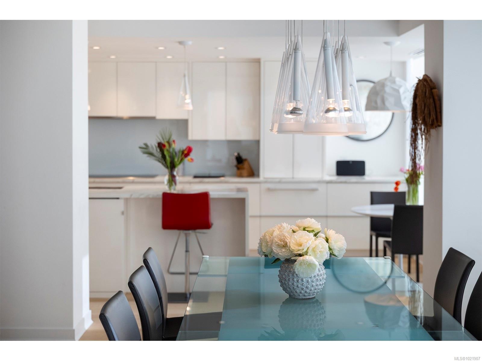 606-1234 Wharf St, Victoria, BC - Indoor Photo Showing Dining Room