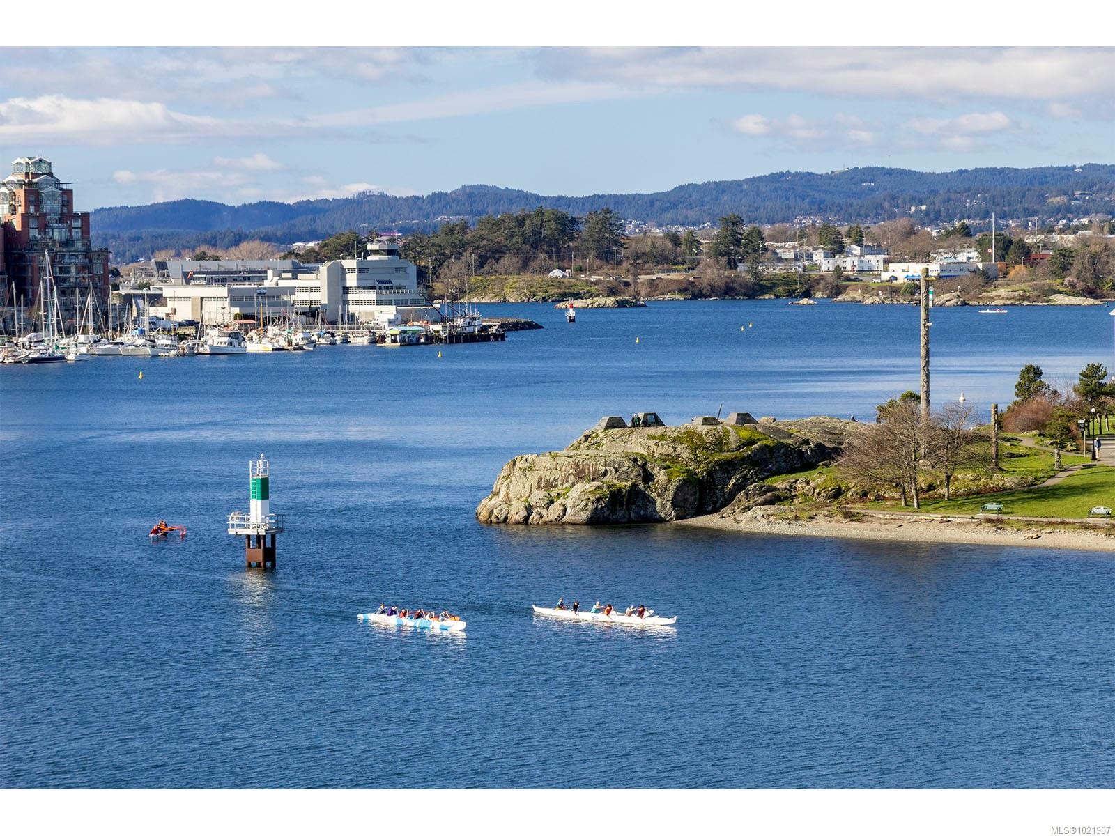 606-1234 Wharf St, Victoria, BC - Outdoor With Body Of Water With View