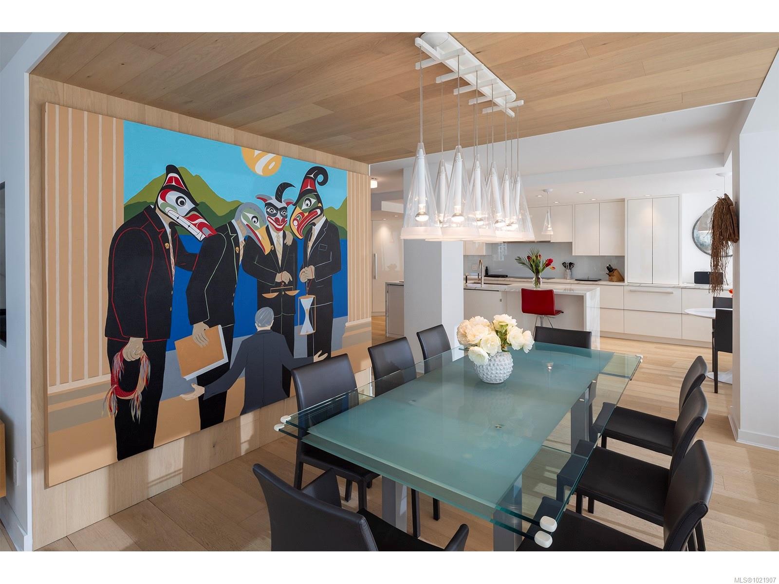 606-1234 Wharf St, Victoria, BC - Indoor Photo Showing Dining Room