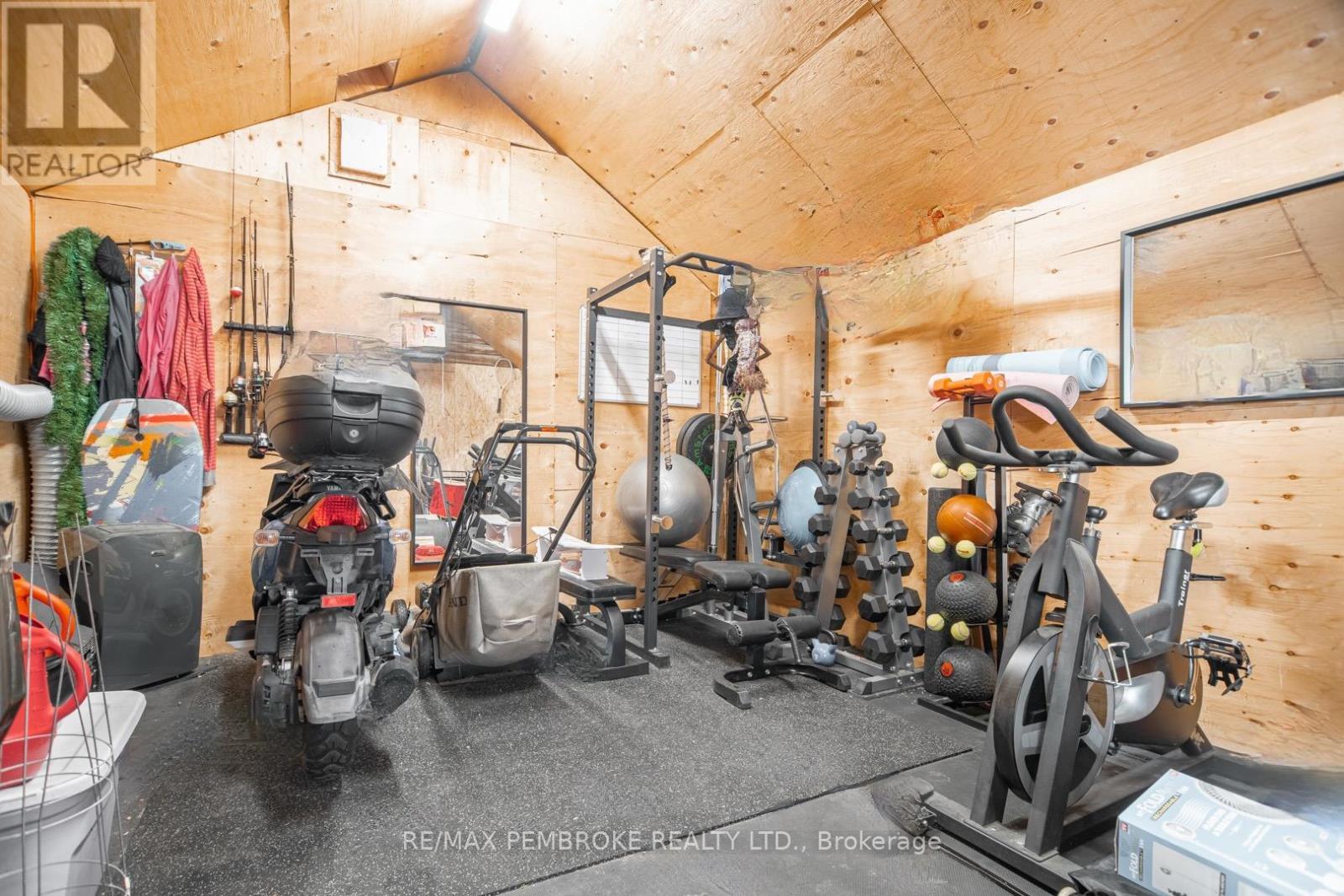 Fitness Room - 61 Doran Road, Petawawa, ON - Indoor Photo Showing Gym Room