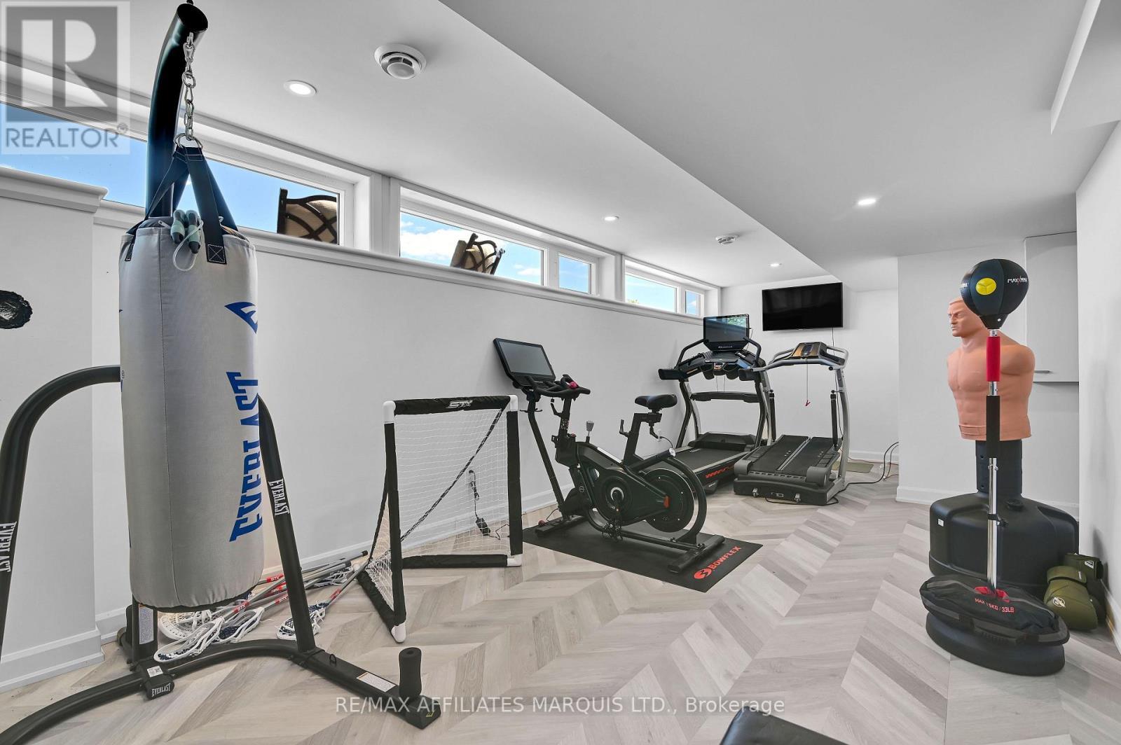 20214 County Rd 2 Road, South Glengarry, ON - Indoor Photo Showing Gym Room