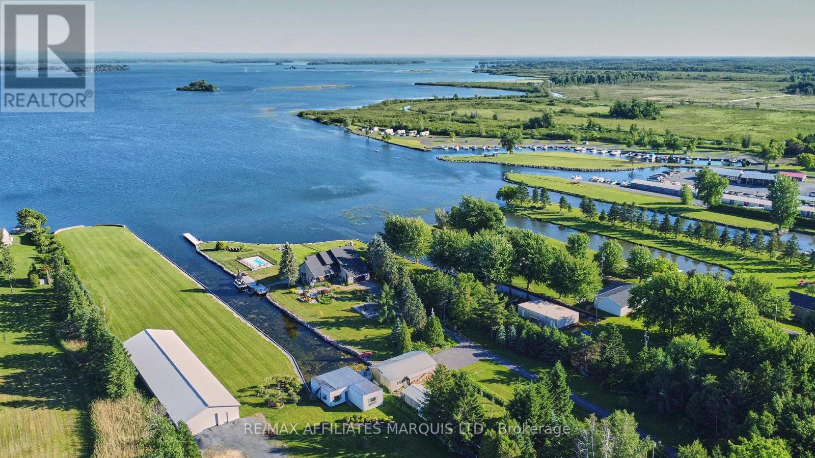 20214 County Rd 2 Road, South Glengarry, ON - Outdoor With Body Of Water With View