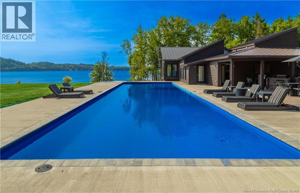 1191 Route 785, Utopia, NB - Outdoor With Body Of Water With In Ground Pool