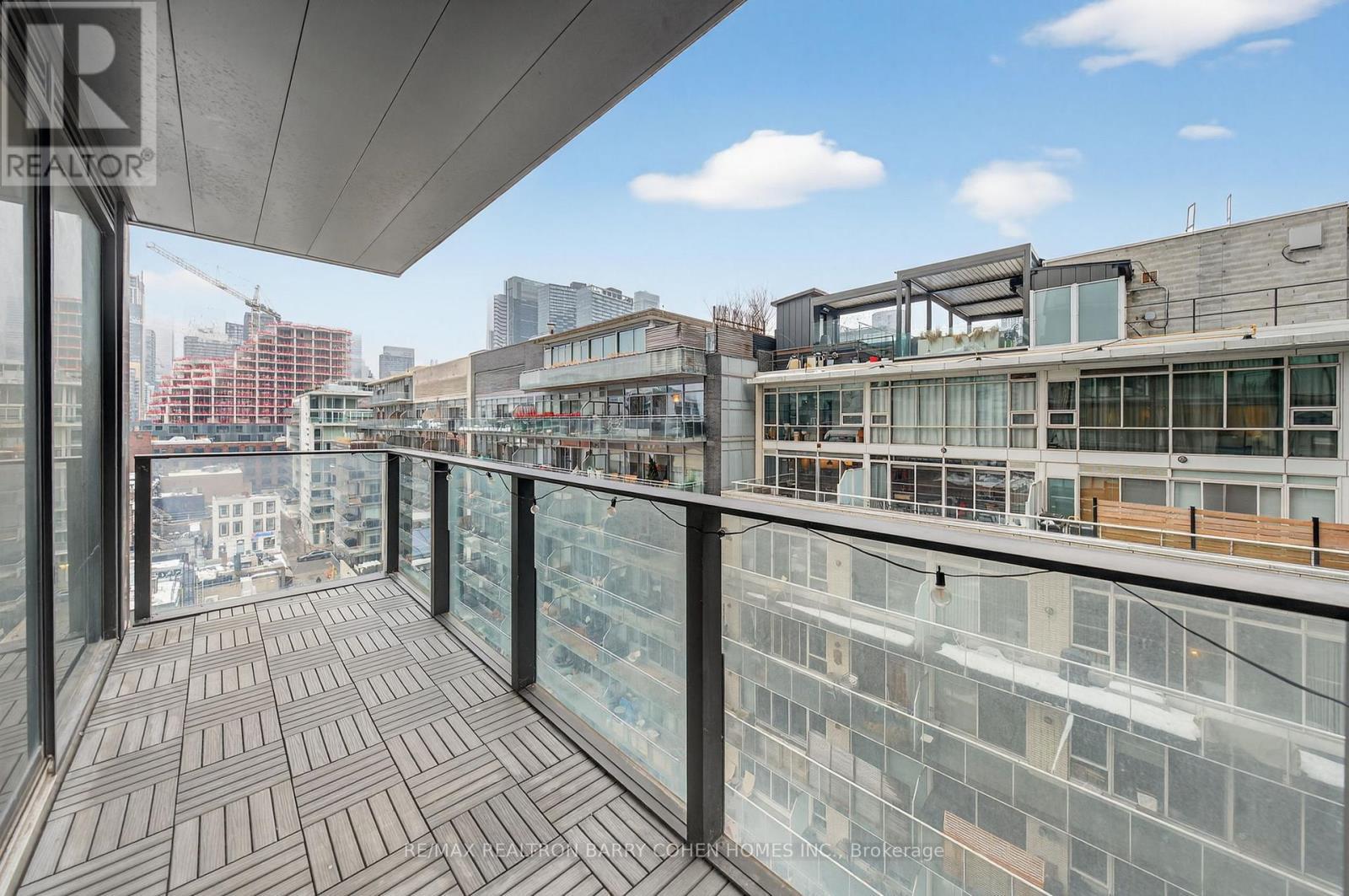 732 - 629 King Street W, Toronto, ON - Outdoor With Balcony With Exterior