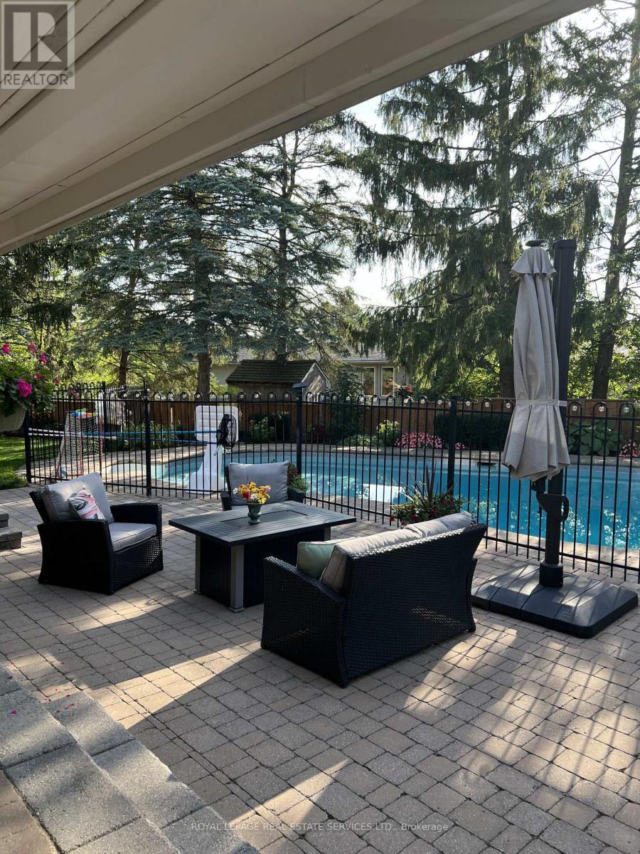 1466 Flaminia Court, Mississauga, ON - Outdoor With In Ground Pool With Deck Patio Veranda