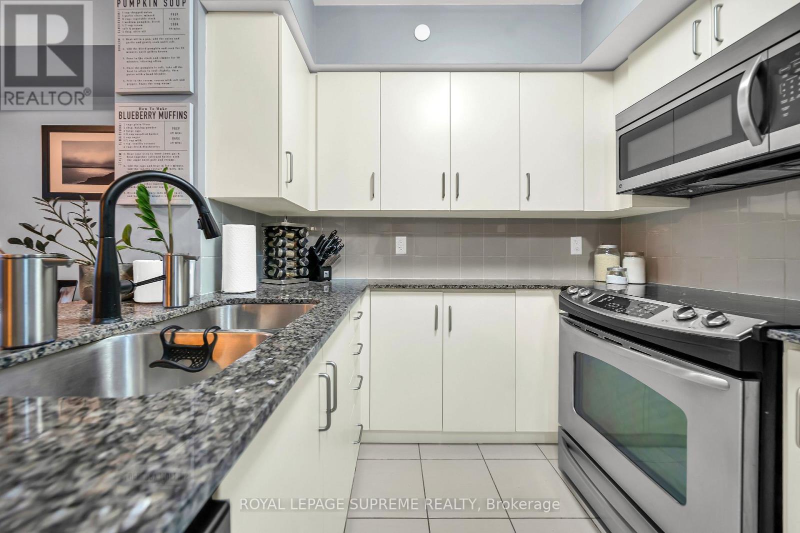 1804 - 205 Sherway Gardens Road, Toronto, ON - Indoor Photo Showing Kitchen With Stainless Steel Kitchen With Double Sink
