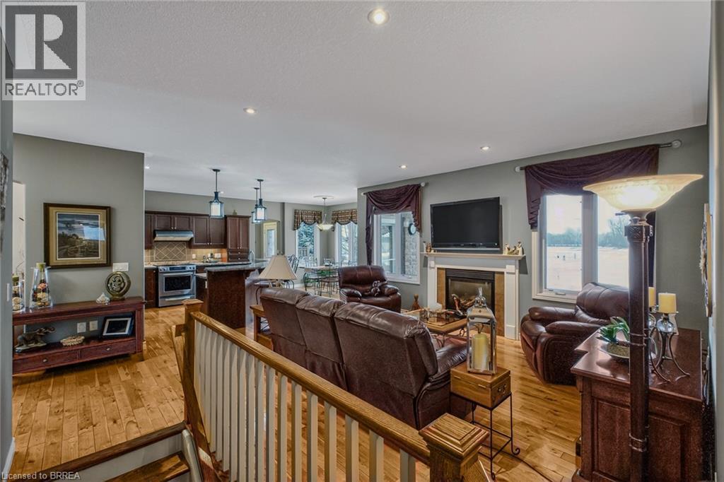 177 Highway 53, Cathcart, ON - Indoor With Fireplace