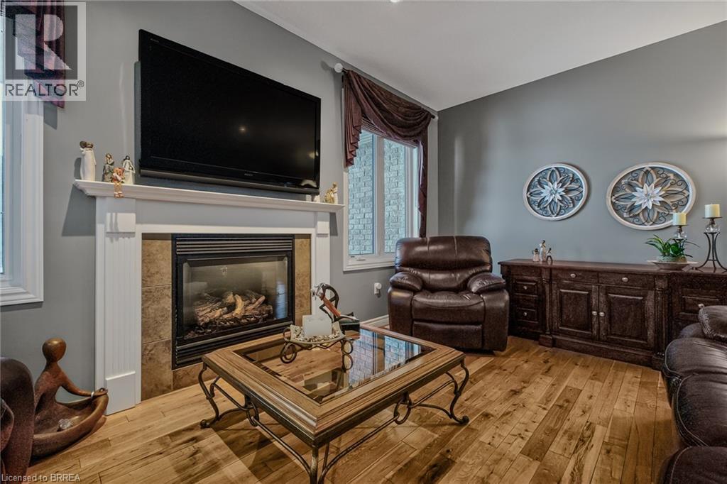 177 Highway 53, Cathcart, ON - Indoor Photo Showing Living Room With Fireplace