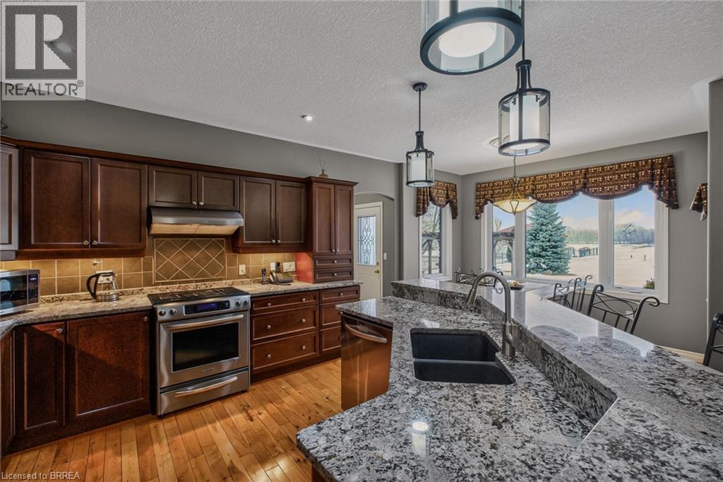 177 Highway 53, Cathcart, ON - Indoor Photo Showing Kitchen With Double Sink With Upgraded Kitchen