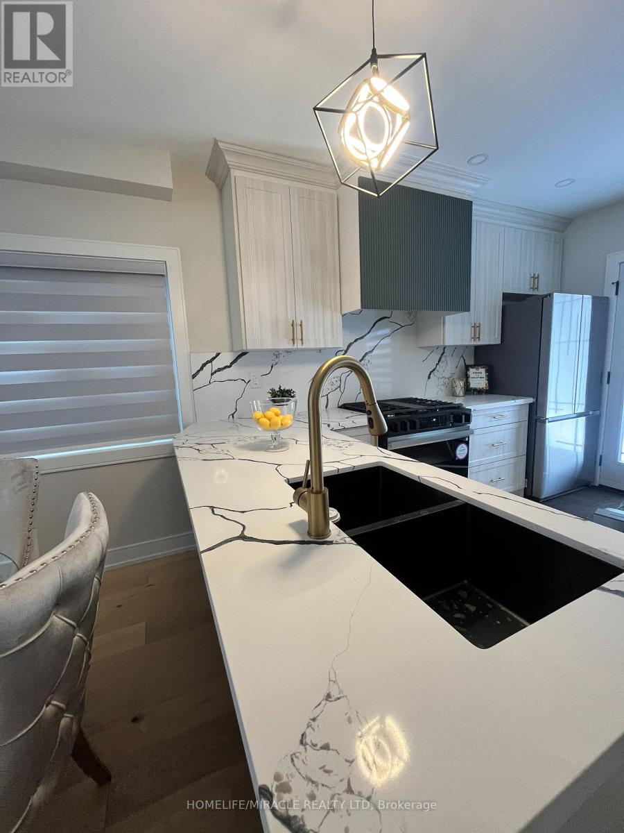 Kitchen main floor - 12 Thyra Avenue, Toronto, ON - Indoor Photo Showing Kitchen With Double Sink