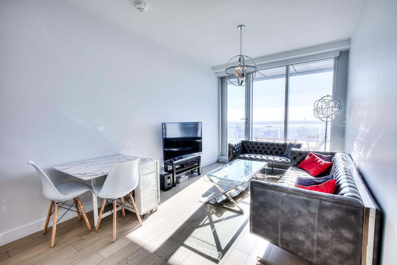 Salon - 3009-1400 Boul. René-Lévesque O., Montréal (Ville-Marie), QC - Indoor Photo Showing Living Room