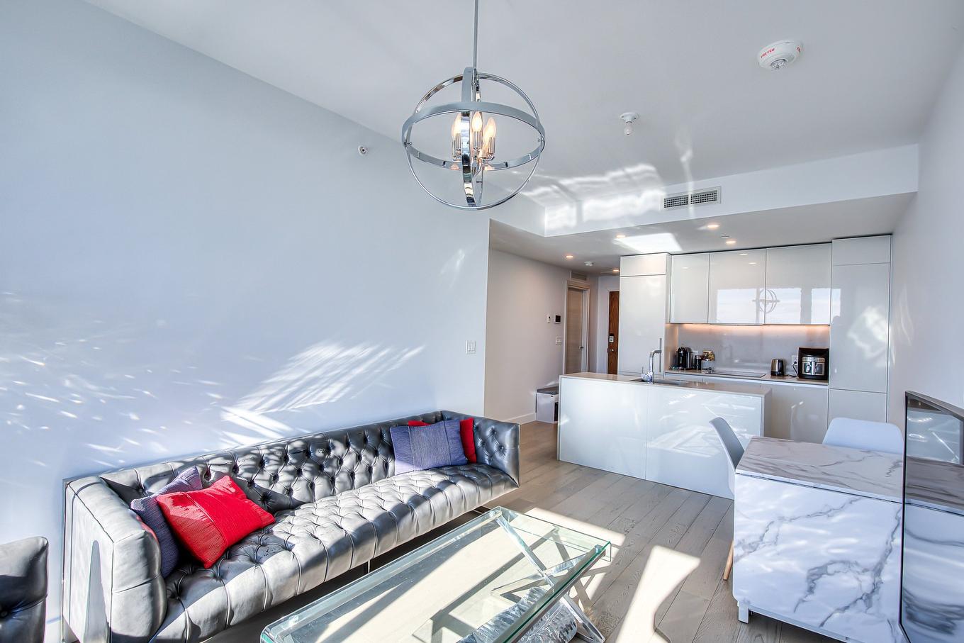 Salon - 3009-1400 Boul. René-Lévesque O., Montréal (Ville-Marie), QC - Indoor Photo Showing Living Room