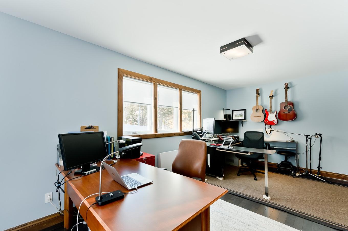 Bedroom - 27 Rue Spring-Garden, Sherbrooke (Lennoxville), QC - Indoor Photo Showing Office