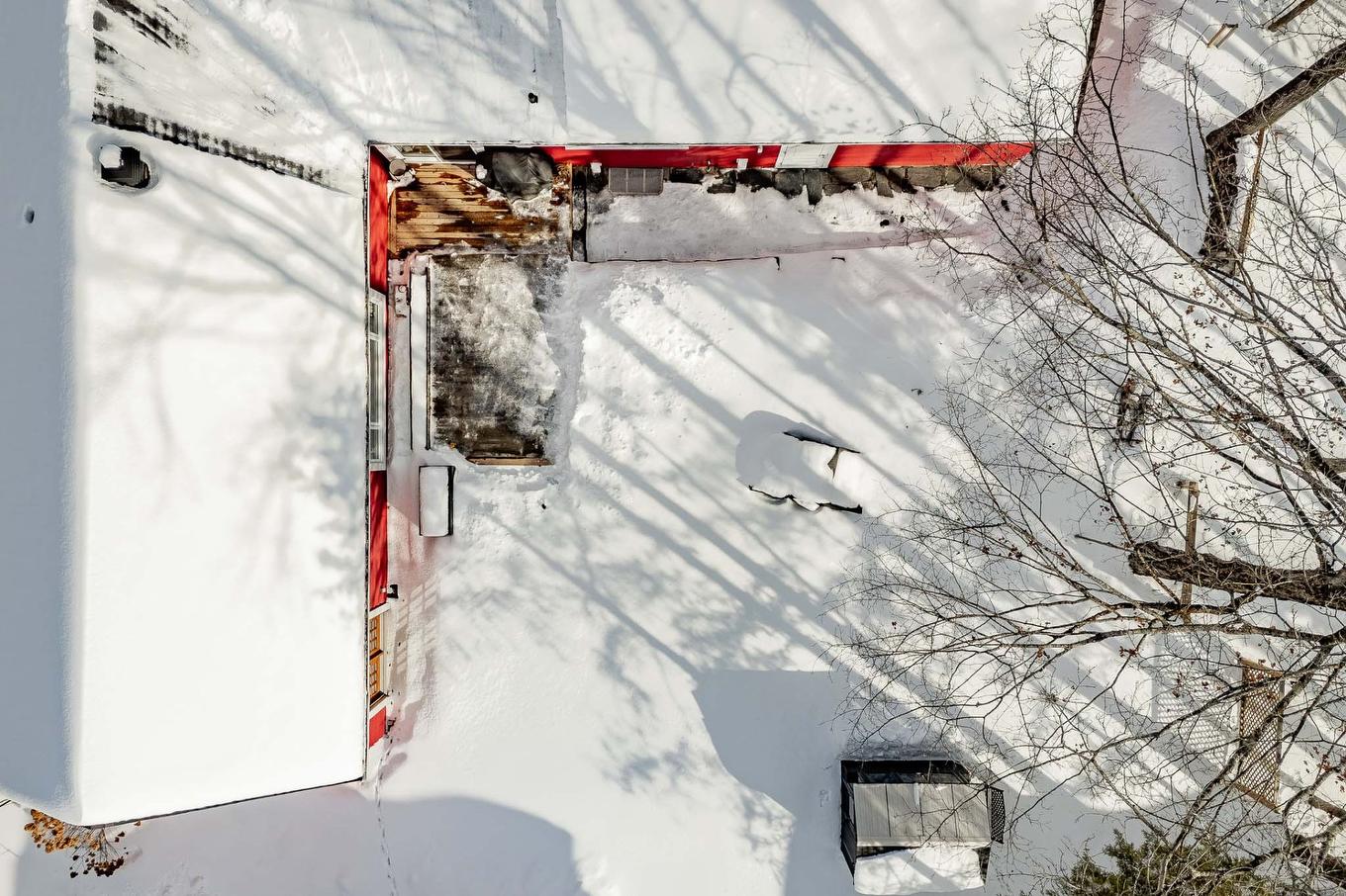 Aerial photo - 27 Rue Spring-Garden, Sherbrooke (Lennoxville), QC - Outdoor