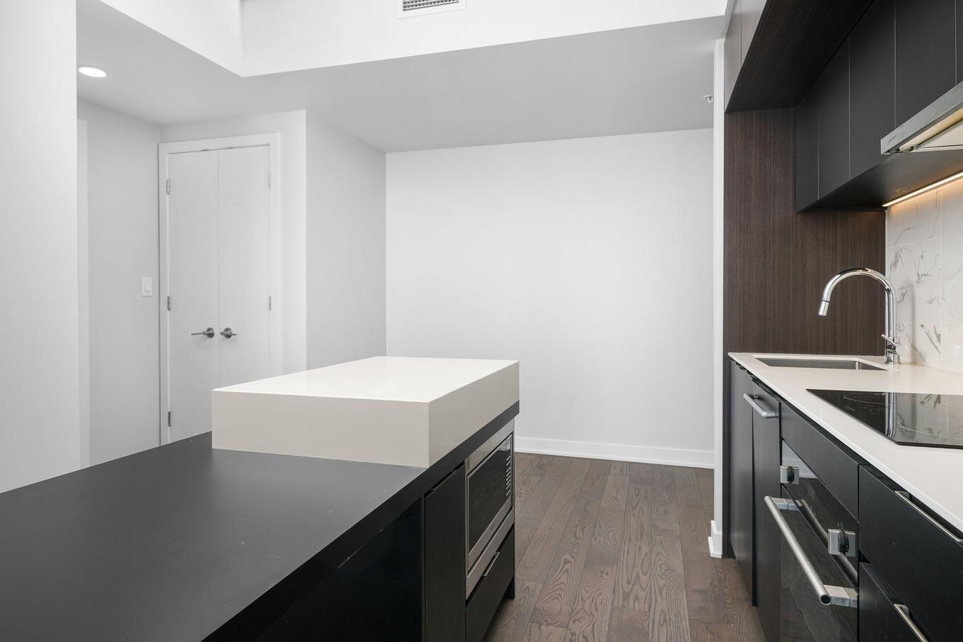 Kitchen - 3412-1188 Rue St-Antoine O., Montréal (Ville-Marie), QC - Indoor Photo Showing Kitchen