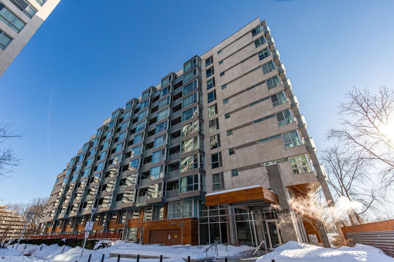 Frontage - 608-4900 Boul. De L'Assomption, Montréal (Rosemont/La Petite-Patrie), QC - Outdoor With Facade