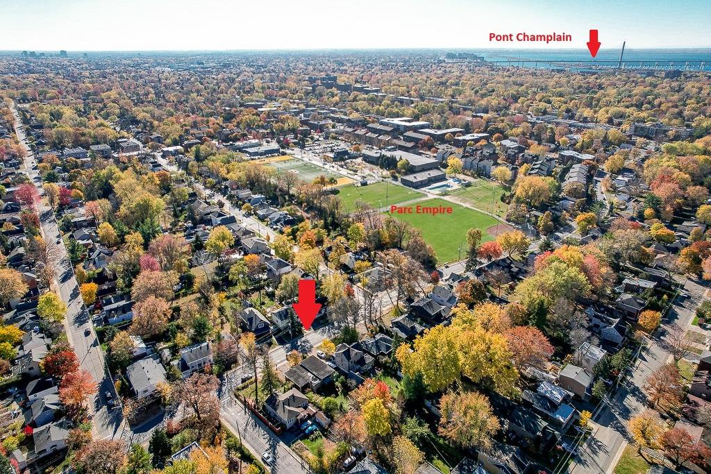 Aerial photo - 208 Ch. St-Charles, Longueuil (Greenfield Park), QC - Outdoor With View