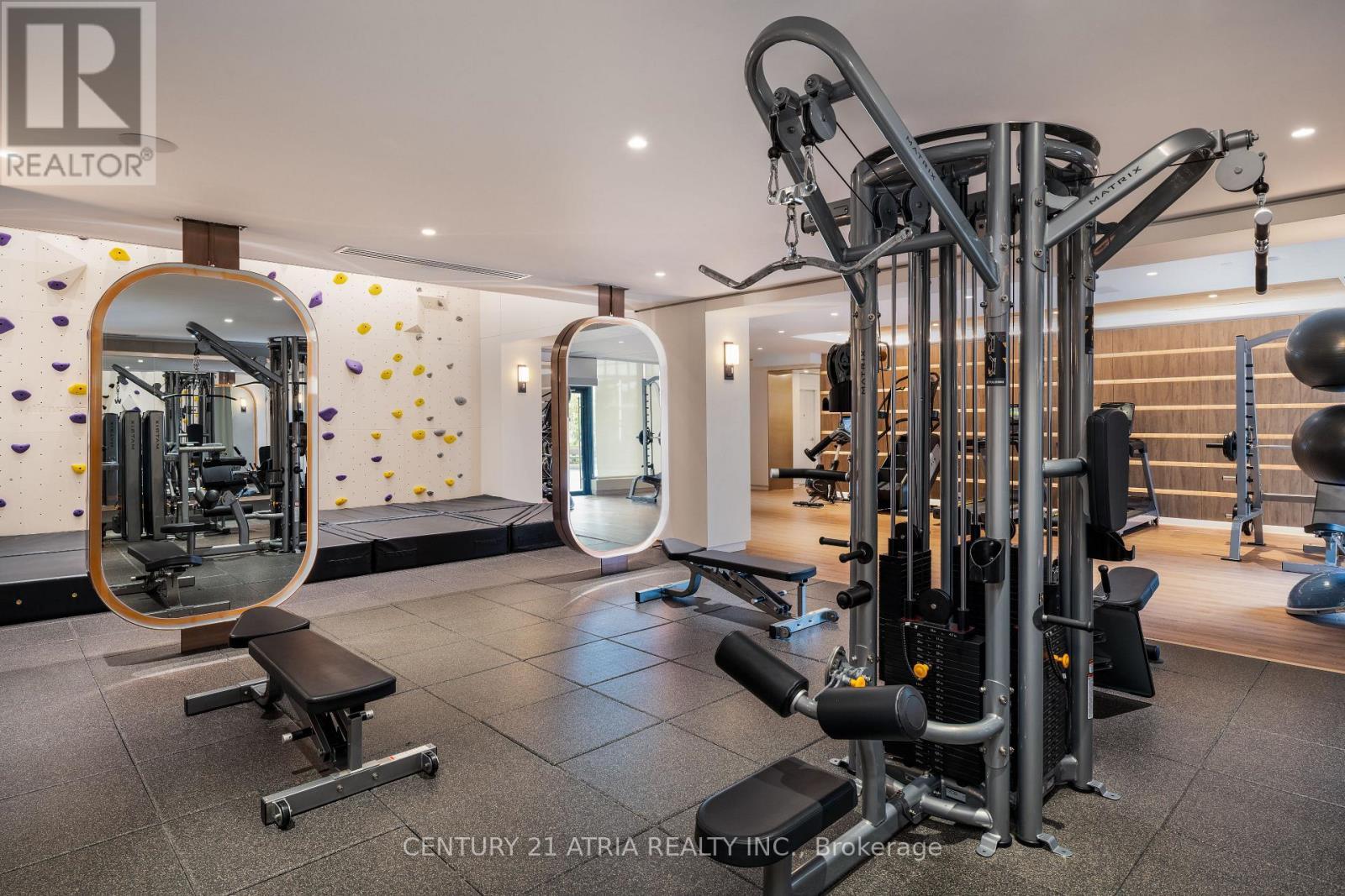 1511 - 1100 Sheppard Avenue W, Toronto, ON - Indoor Photo Showing Gym Room
