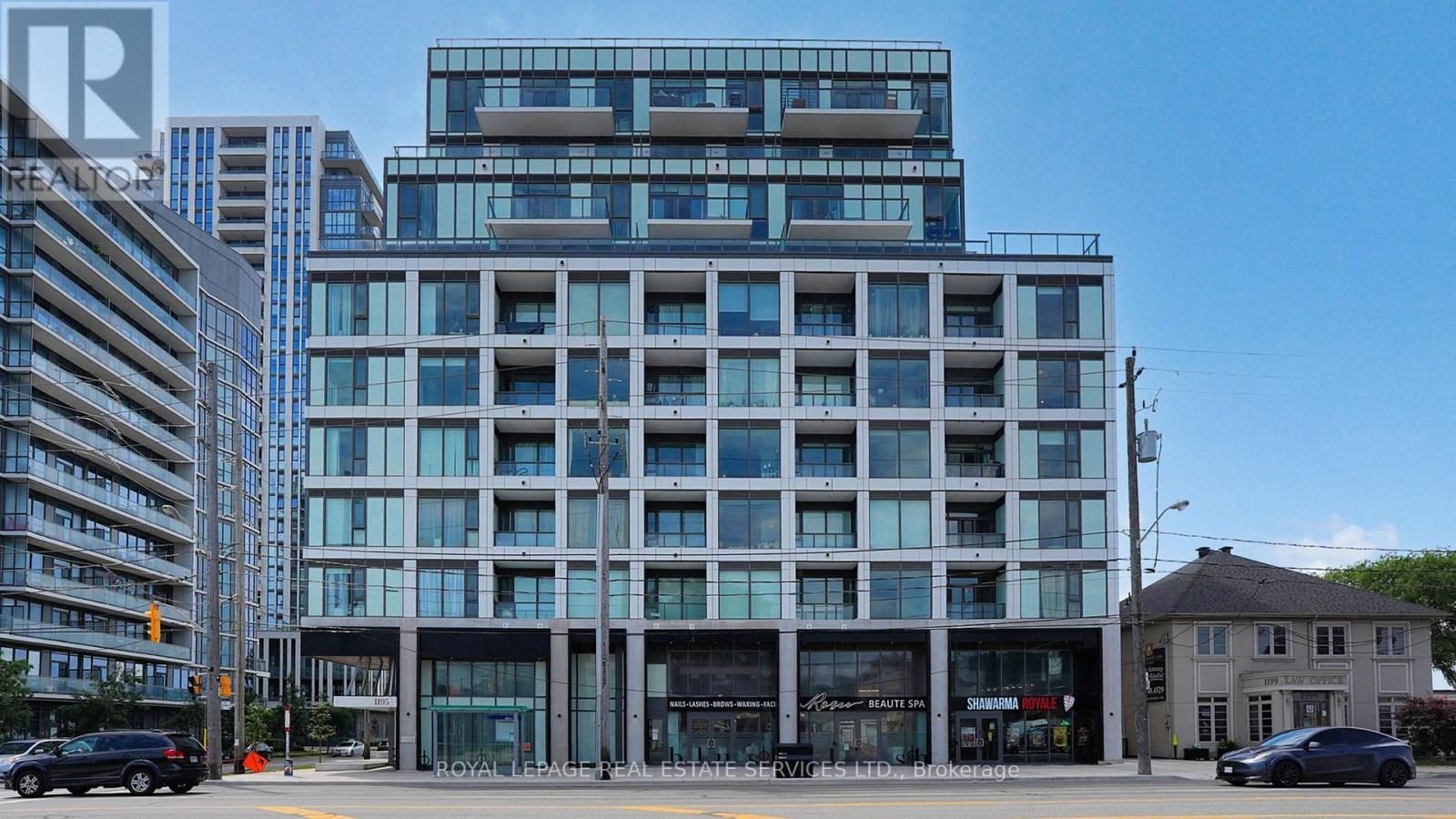 213 - 1195 The Queensway, Toronto, ON - Outdoor With Balcony With Facade
