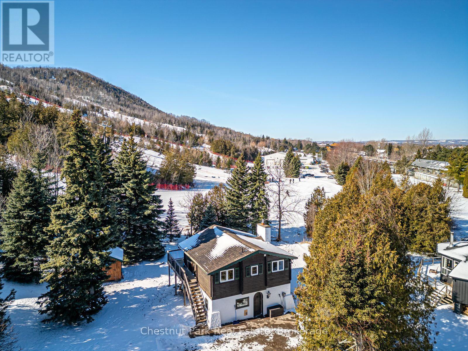 Backing on to The Peaks ski club - 160 Wensley Drive, Blue Mountains, ON - Outdoor