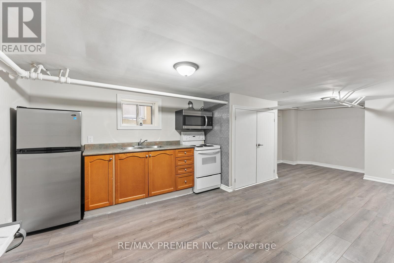 1013 Briar Hill Avenue, Toronto, ON - Indoor Photo Showing Kitchen With Double Sink