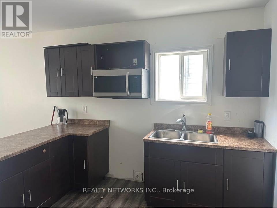 163 Elm Street N, Timmins (Tne - Central), ON - Indoor Photo Showing Kitchen With Double Sink