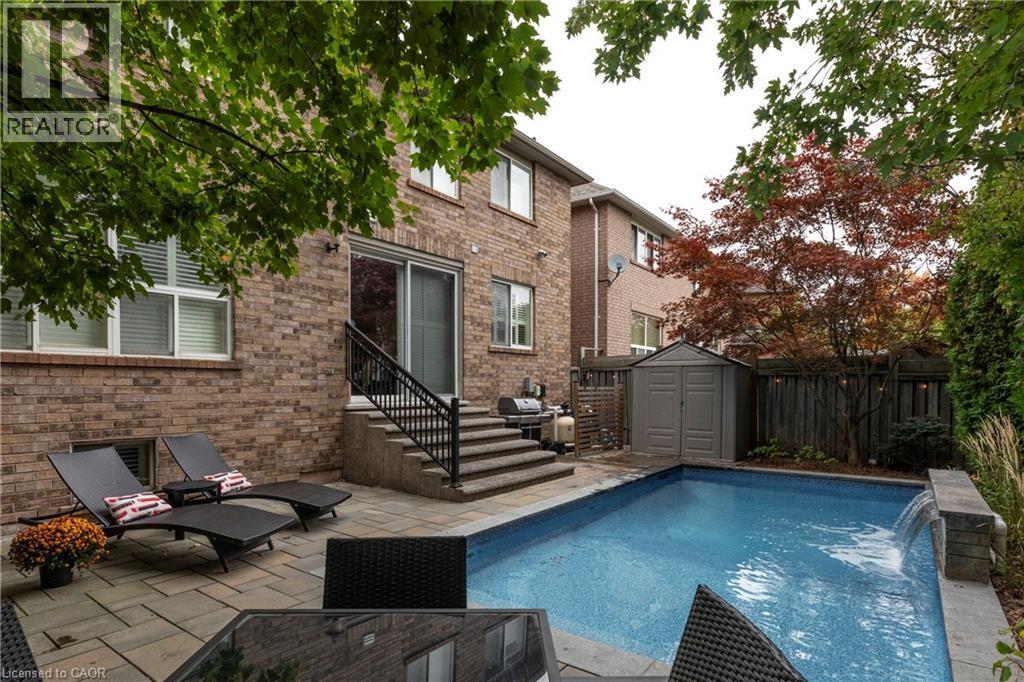 1326 Pepperbush Place, Oakville, ON - Outdoor With In Ground Pool