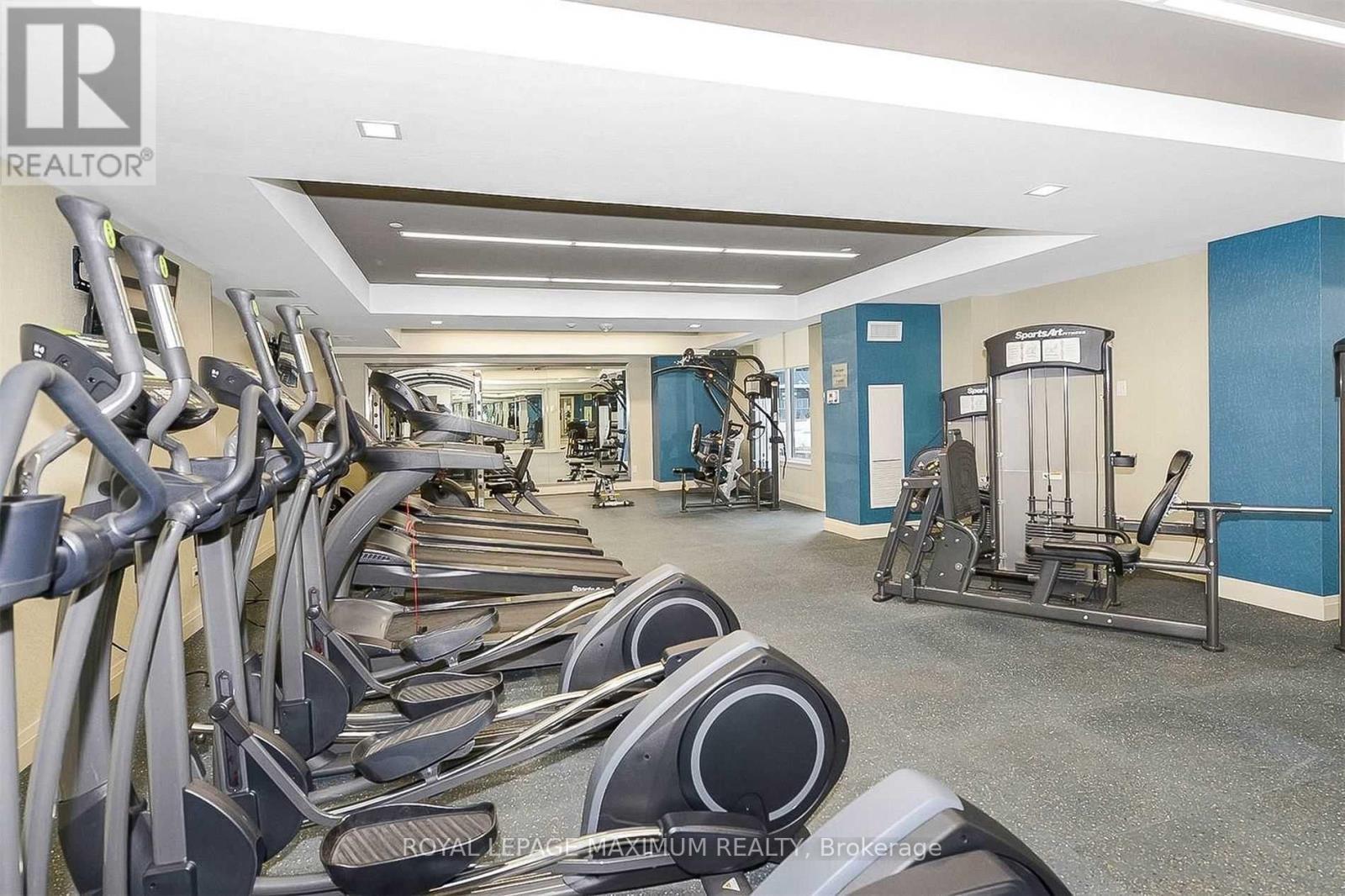 2007 - 3700 Highway 7 Road, Vaughan, ON - Indoor Photo Showing Gym Room