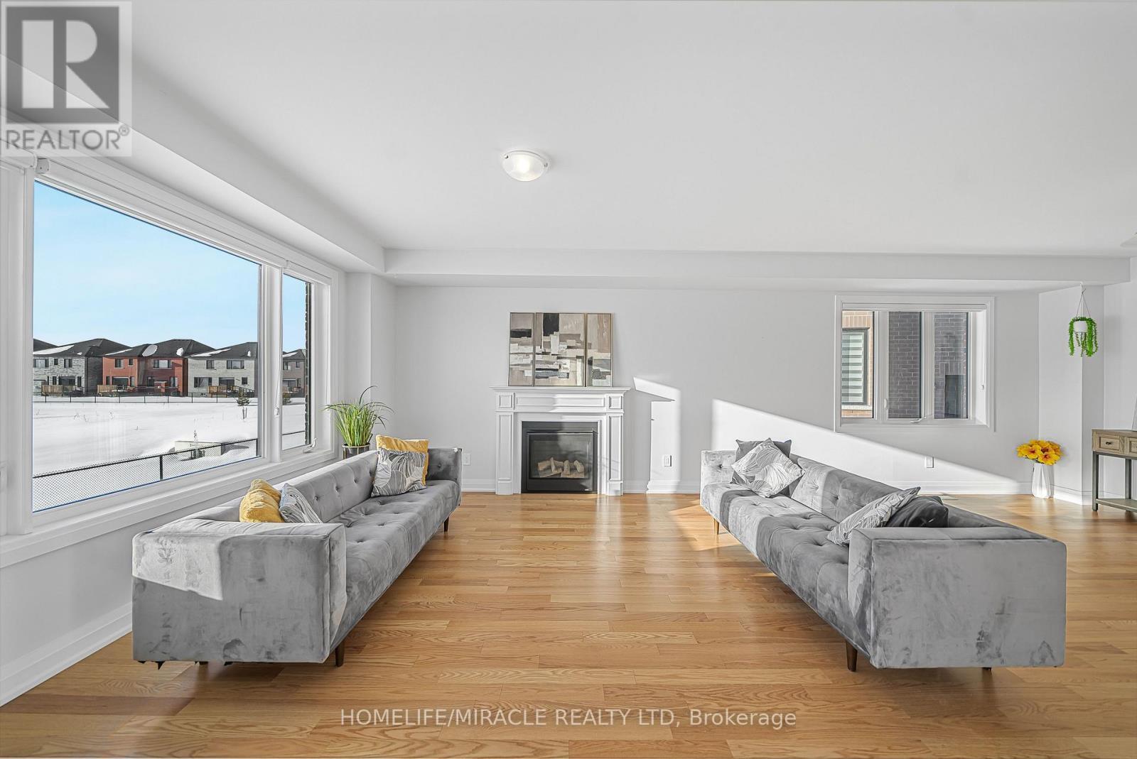 192 St Joseph Road, Kawartha Lakes, ON - Indoor Photo Showing Living Room With Fireplace