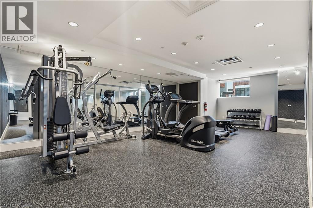 16 Markle Crescent Unit# 413, Hamilton, ON - Indoor Photo Showing Gym Room
