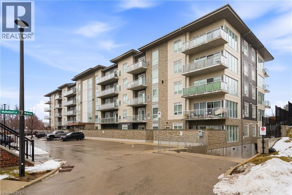 16 Markle Crescent Unit# 413, Hamilton, ON - Outdoor With Balcony With Facade